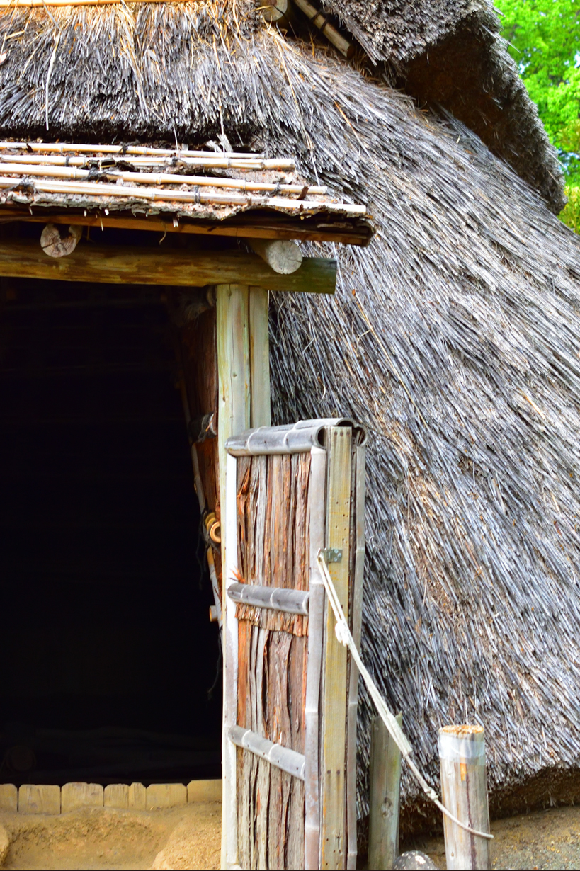 古代の住居で衣食住を体験