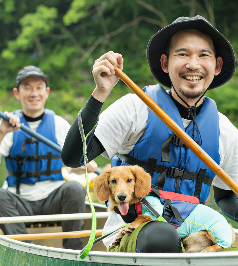 瀬戸内海をカヌーで散策